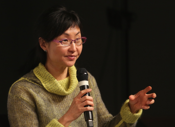 Wendy Hui Kyong Chun at "Middle Session: The Middle to Come", transmediale 2017