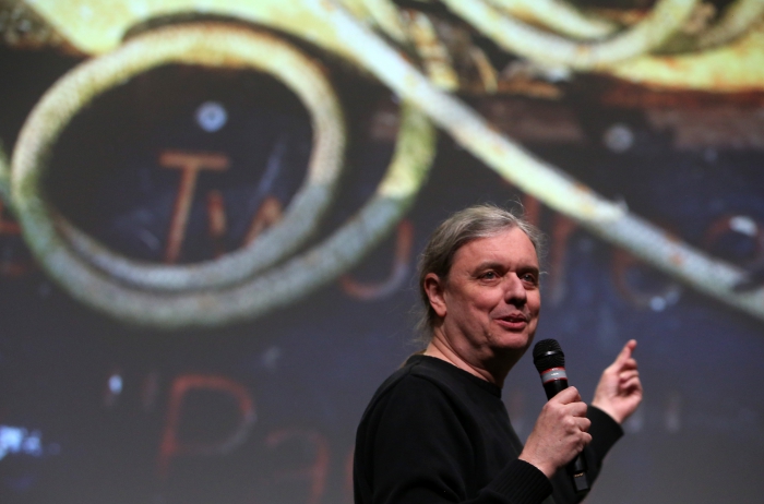 Steve Kurtz at "Strange Ecologies: From Necropolitics to Reproductive Revolutions", transmediale 2017