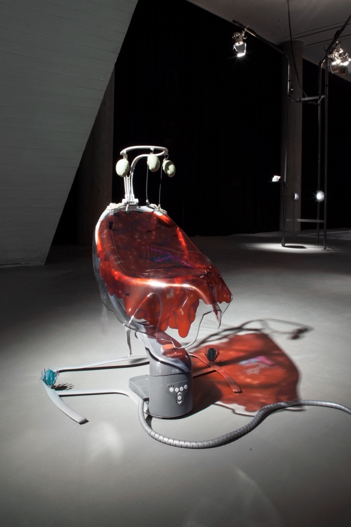 Swoon Motion by Katja Novitskova at the exhibition "alien matter", transmediale 2017