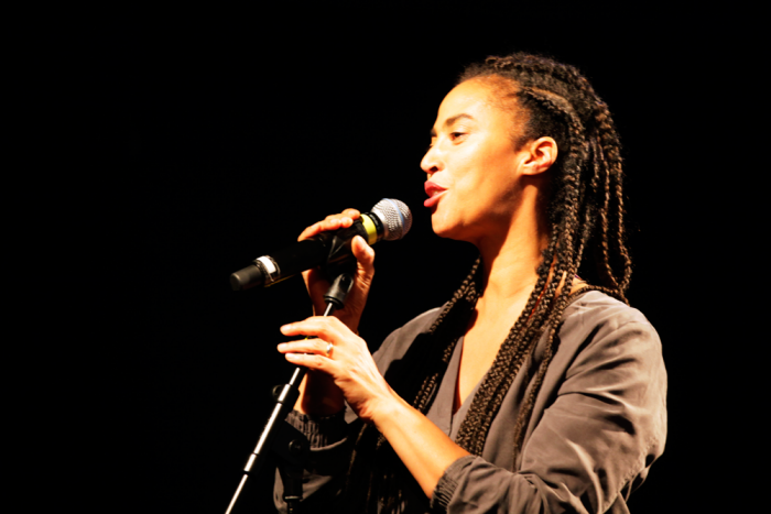 Portrait of Grada Kilomba (photo by Ute Langkafel, courtesy of Maxim Gorki Theater) Portrait of Grada Kilomba